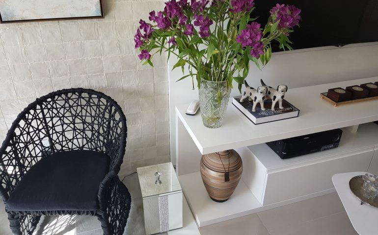 Lixeira espelho prata