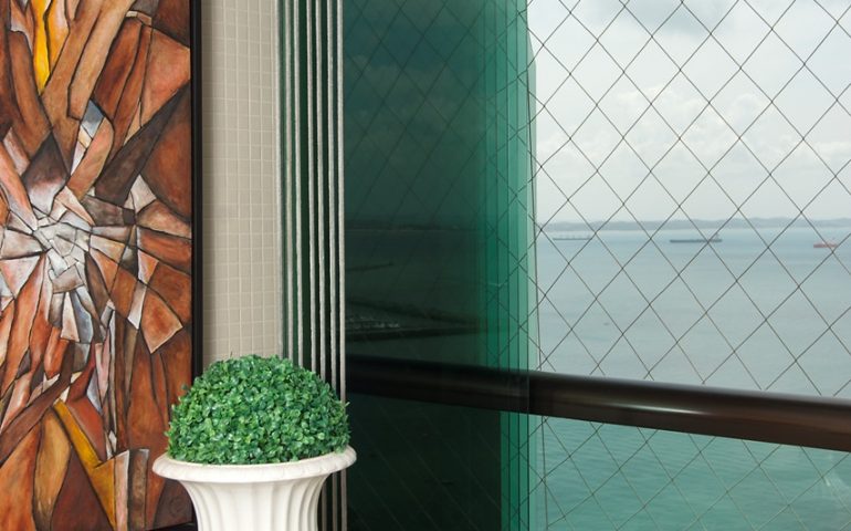 Morada dos Cardeais - Vidros recolhidos lateral esquerda